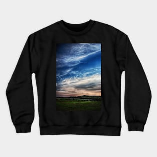 New Moon at Sunset Crewneck Sweatshirt